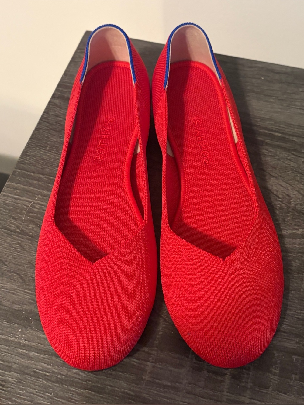 Rothyβs Classic Flats Bright Red